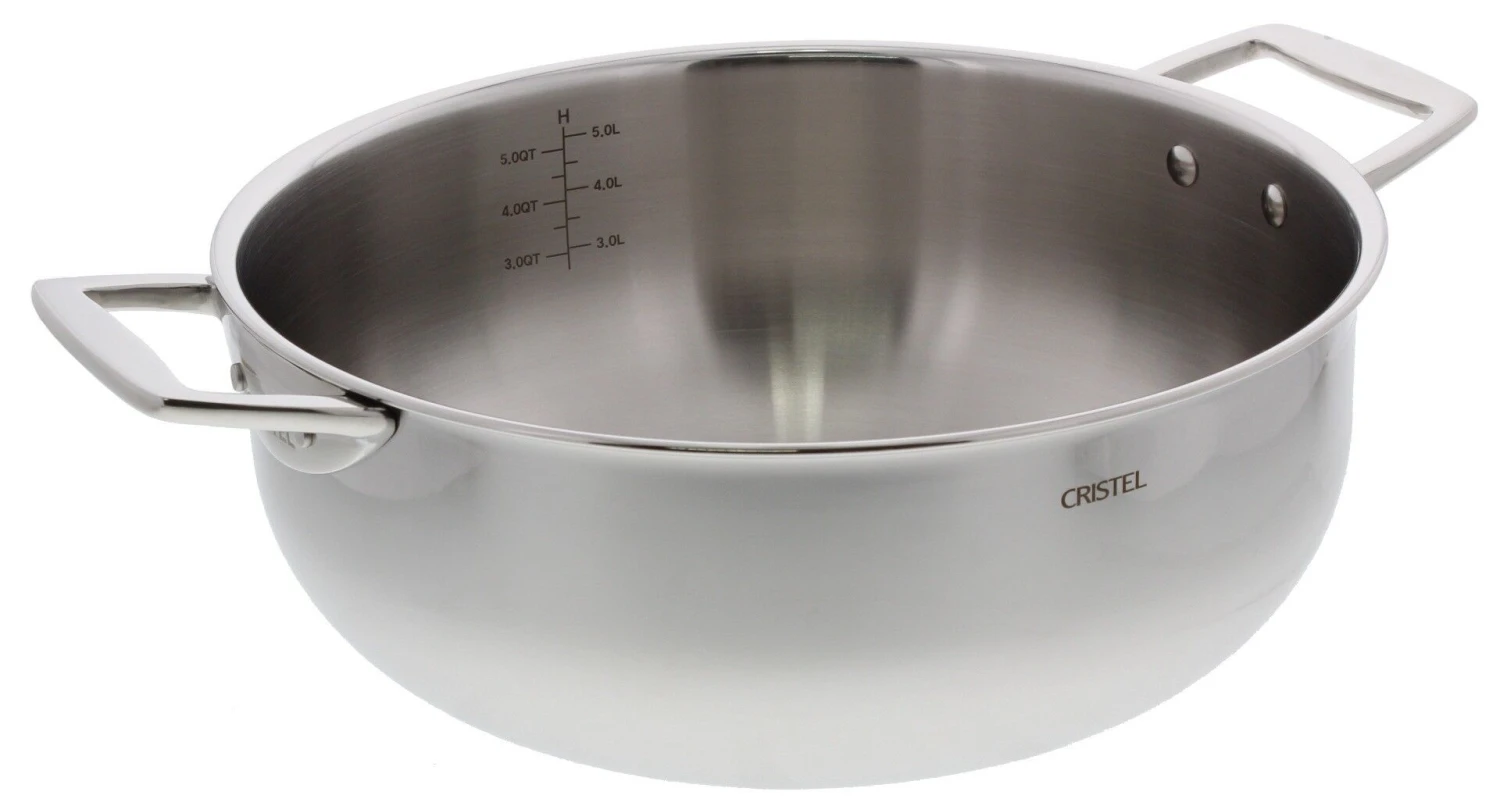 Cristel Castel'Pro Multiply Stoofpan ø 28 Cm Rvs 2 Cristel Castel'Pro Multiply Stoofpan ø 28 Cm Rvs - Afbeelding 2