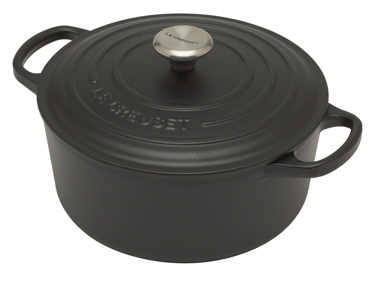 Le Creuset Signature Braadpan 3,3 Liter ø 22 Cm Gietijzer Matzwart