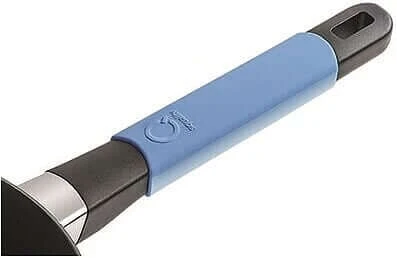 Gastrolux Squality Koekenpan Voor Inductie ø 28 Cm Aluminium Met Blauwe Greep - Afbeelding 2