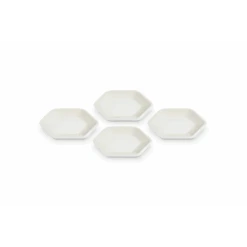 Le Creuset Hexagon Serveerschaaltje 9,5 Cm Aardewerk Meringue 4 Stuks -Kookwinkel Keuken Verkoopwinkel hexagon serveerschaaltjes meringue 4 stuks 5 1631123889 600x600