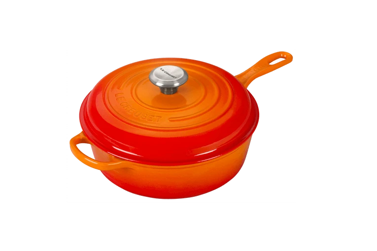 Le Creuset Signature Cassadou Braadpan ø 26 Cm Gietijzer Vulcanique