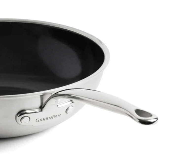 Greenpan Première Wok Met Keramische Laag ø 30 Cm - Afbeelding 2