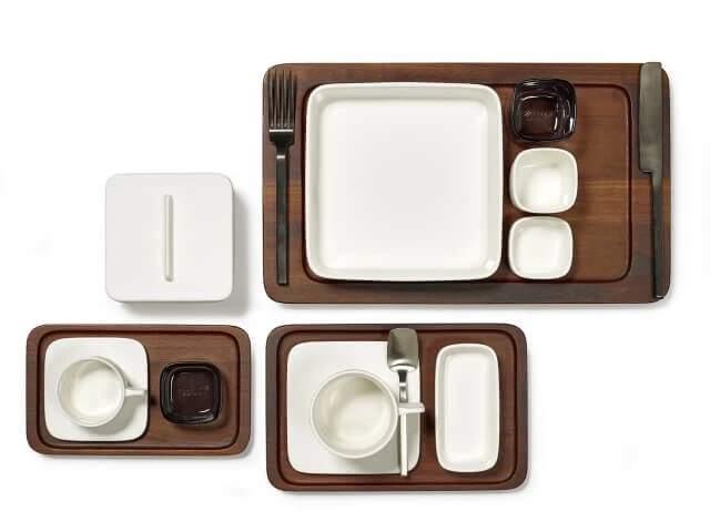 Serax HEII Marcel Wolterinck Bord Vierkant 20 X 20 Cm Porselein Wit - Afbeelding 3