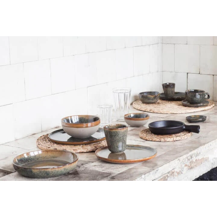 Serax Surface By Sergio Herman Dinerbord ø 27 Cm Indi Grey - Afbeelding 2