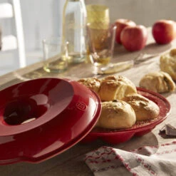 Emile Henry Broodbakvorm Kroonvormig ø 30,5 Cm Aardewerk Rood 10 Emile Henry Broodbakvorm Kroonvormig ø 30,5 Cm Aardewerk Rood -Kookwinkel Keuken Verkoopwinkel univ 1 3 1